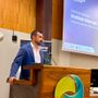 L'assessore regionale all'ambiente Matteo Marnati