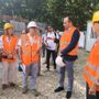 Sopralluogo al cantiere del Borgo Medievale Sopralluogo al cantiere del Borgo Medievale