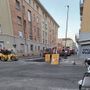 I cantieri in via Matilde Serao I cantieri in via Matilde Serao