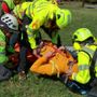 Italiani e francesi insieme per una esercitazione di soccorso in montagna