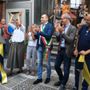 Inaugurati i nuovi spazi dei Bagni Pubblici di via Agliè Inaugurati i nuovi spazi dei Bagni Pubblici di via Agliè