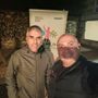 Luca Vonella, presidente dell'associazione Mutamento, con Antonio Cuzzilla Luca Vonella, presidente dell'associazione Mutamento, con Antonio Cuzzilla