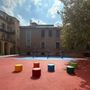Il nuovo cortile dell'Istituto comprensivo Tommaseo