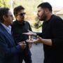Giovanni e Stefano Esposito girano a Torino il film "Panettoni e Contrabbando"