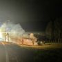 L'incendio che ha devastato il presidio di Borgone L'incendio che ha devastato il presidio di Borgone