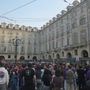 La manifestazione di ieri contro il carovita La manifestazione di ieri contro il carovita