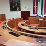 L'aula del Consiglio comunale di Rivoli