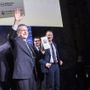 Mario Draghi premiato alle Ogr di Torino