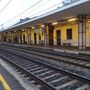 Una foto d'archivio della stazione di Settimo Una foto d'archivio della stazione di Settimo