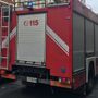 Intervenuti in via Sestriere Vigili del fuoco e forze dell'ordine