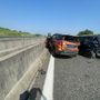 Maxi incidente sulla sopraelevata di Moncalieri: 6 i mezzi coinvolti