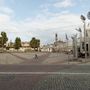 Una immagine di piazza Di Vittorio a Nichelino