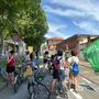 In bici, sfidano il caldo insieme ai cittadini di Vanchiglietta: &quot;Abbiamo bisogno di un sindaco per il clima&quot;
