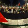 Manifestazione a favore di Gaza e della Palestina