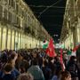 Manifestazione nel centro di Torino [foto Alessandro Azzolina e Valentina Cera)