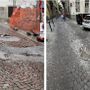 Rifatta poco più di 6 mesi fa, la strada è di nuovo un colabrodo