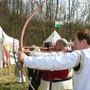 Una immagine di repertorio del torneo di tiro con l'arco