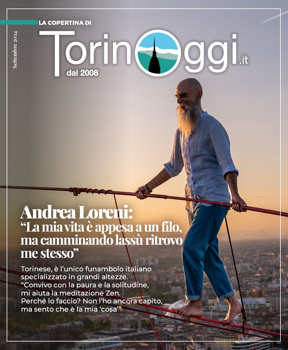 Andrea Loreni: &quot;La mia vita è appesa a un filo, ma camminando lassù io ritrovo me stesso&quot;