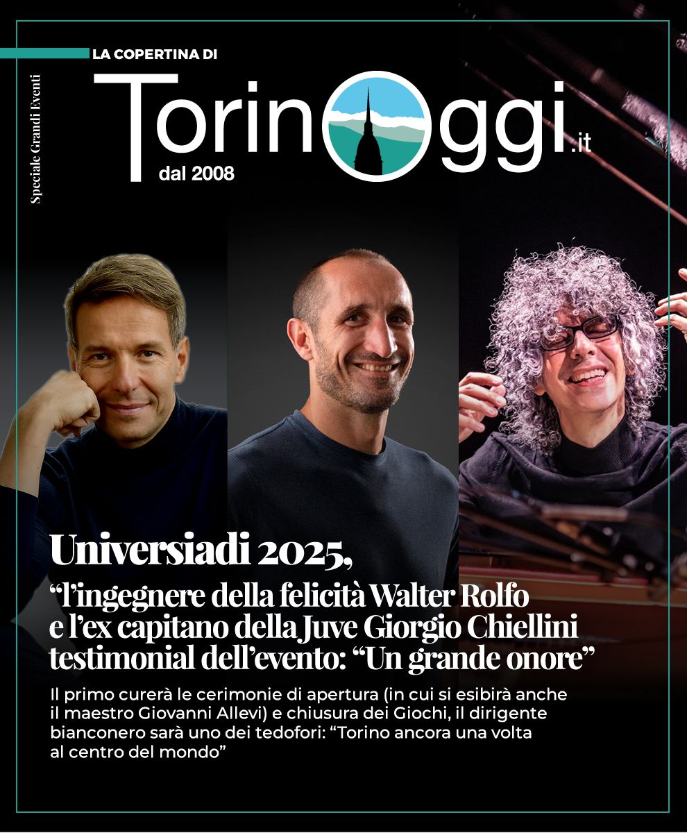 Universiadi 2025, Walter Rolfo e Giorgio Chiellini testimonial dell'evento