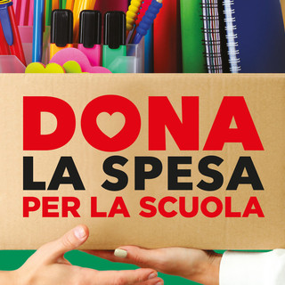 Dona la spesa per la scuola: il 9 settembre giornata di raccolta di materiali di cancelleria per le famiglie in difficoltà