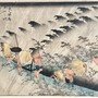 La fluttuante arte giapponese di Hiroshige Utagawa in mostra alla Galleria  Elena Salamon