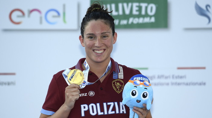 L'atleta paralimpica Carlotta Gilli