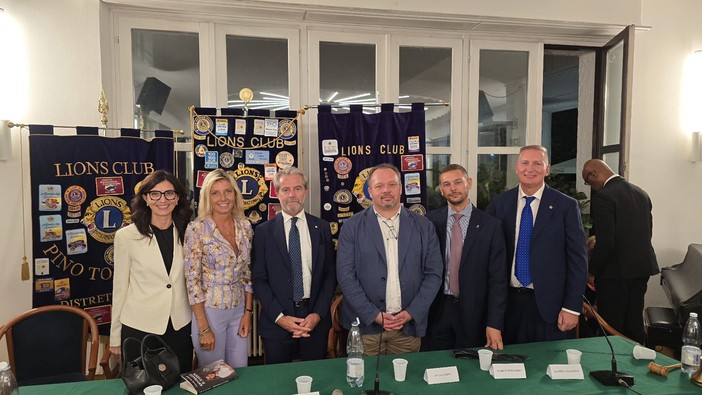 L'incontro organizzato, ieri sera, dal Lions Club Pino Torinese