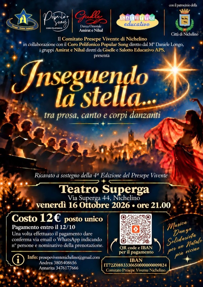 Musica, danza e solidarietà al Teatro Superga di Nichelino Musica, danza e solidarietà al Teatro Superga di Nichelino