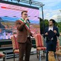 L'inaugurazione della Sagra della Noce e della Frutta a guscio dello scorso anno