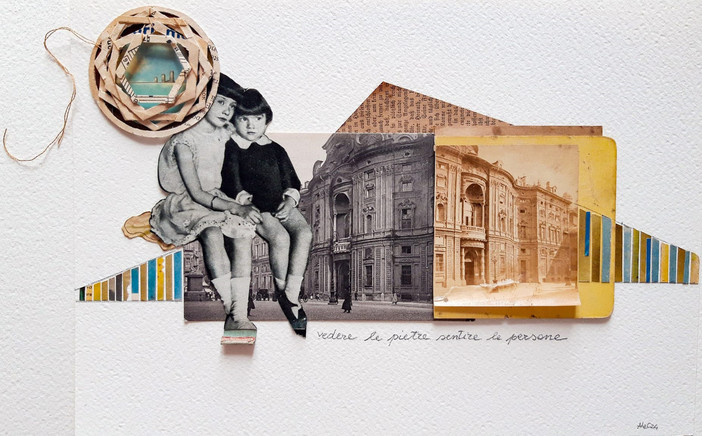 A Palazzo Carignano, la mostra Dreaming Architectures con collage da tutto il mondo
