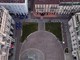 Una veduta aerea di piazza Carlo Alberto