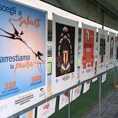 Un passaggio della mostra