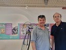 Da sinistra, i curatori Costantino e Peinetti