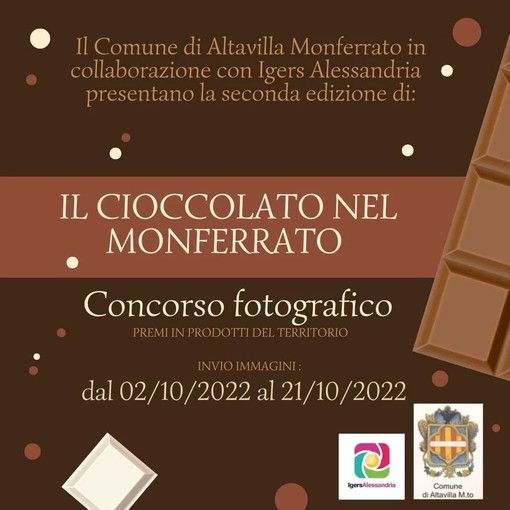 manifesto per concorso cioccolato
