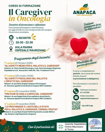 La malattia cambia anche la vita di chi ti è accanto: Anapaca forma caregiver in oncologia La malattia cambia anche la vita di chi ti è accanto: Anapaca forma caregiver in oncologia