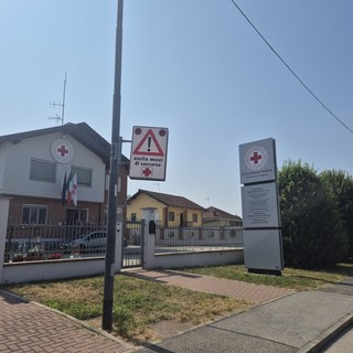 La sede della Cri di Vigone
