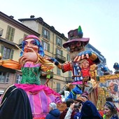 Saluzzo, il carro di Scalenghe vincitore di tappa
