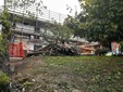 La zona del cantiere