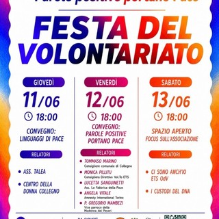 Millemani e la Festa del Volontariato a Collegno: tre giorni in piazza per parlare di pace Millemani e la Festa del Volontariato a Collegno: tre giorni in piazza per parlare di pace
