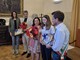 La premiazione in Comune