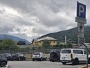 Il parcheggio dove sono avvenuti i furti Il parcheggio dove sono avvenuti i furti