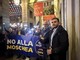 Flash mob di Futuro Nazionale in piazza Palazzo di Città contro la moschea alle ex Fonderie Nebiolo
