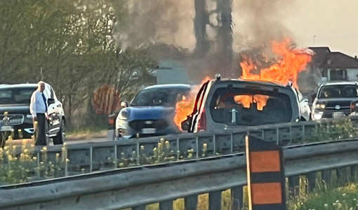La scena dell'incidente