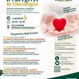 La malattia cambia anche la vita di chi ti è accanto: Anapaca forma caregiver in oncologia