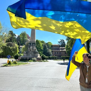 In Piazza Carignano il presidio in favore del popolo ucraino