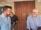 Alex Del Piero con il sindaco Giorgio Albertino