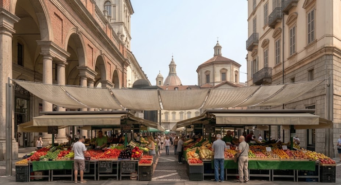 Caldo torrido nei mercati, le proposte delle Sentinelle Salvacibo: "Tensostrutture per l'ombra e cappelli bianchi" Caldo torrido nei mercati, le proposte delle Sentinelle Salvacibo: "Tensostrutture per l'ombra e cappelli bianchi"