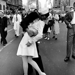 [Photo credits: Alfred Eisenstaedt - VJ Day, Times Square, NY, August 14, 1945]