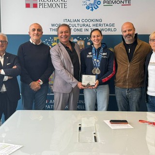 Il Piemonte premia la campionessa Anita Gastaldi, targa d'onore al Grattacielo della Regione