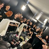 Milano Fashion Week, sfilata di Dolce &amp; Gabbana con Blanco